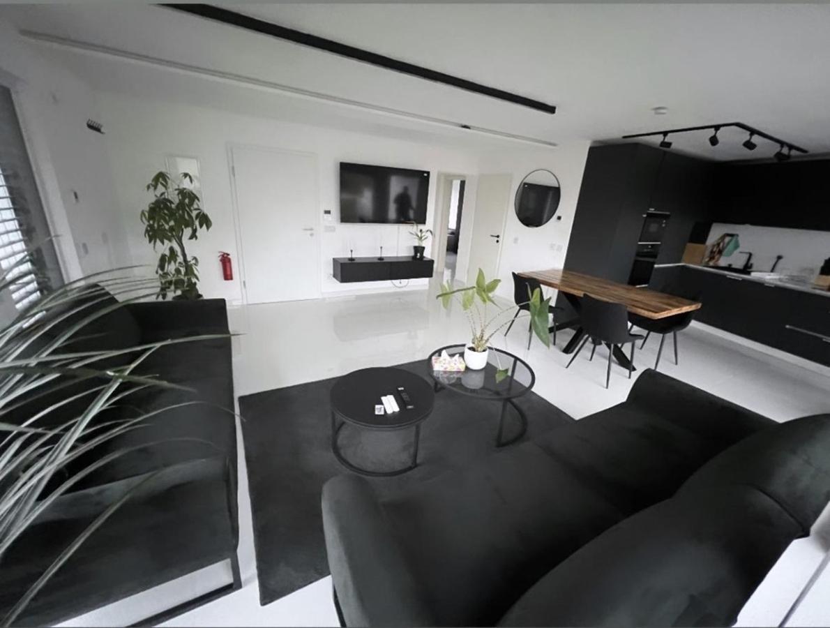 Moderne Wohnung Nahe Museum Sinsheim Buitenkant foto